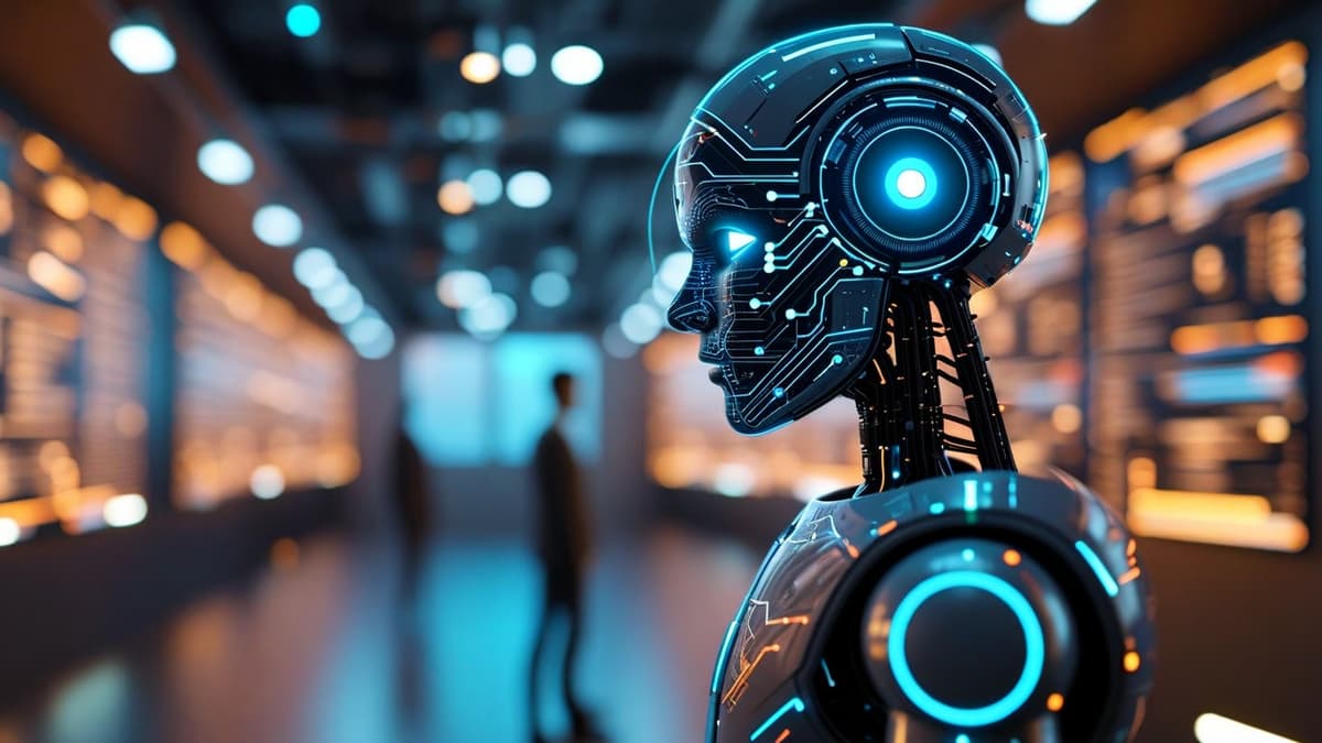 Modern office workspace